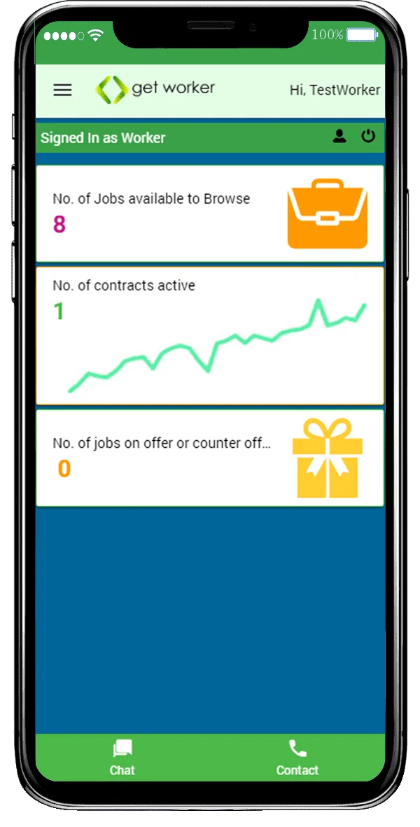 image of the iPhone app