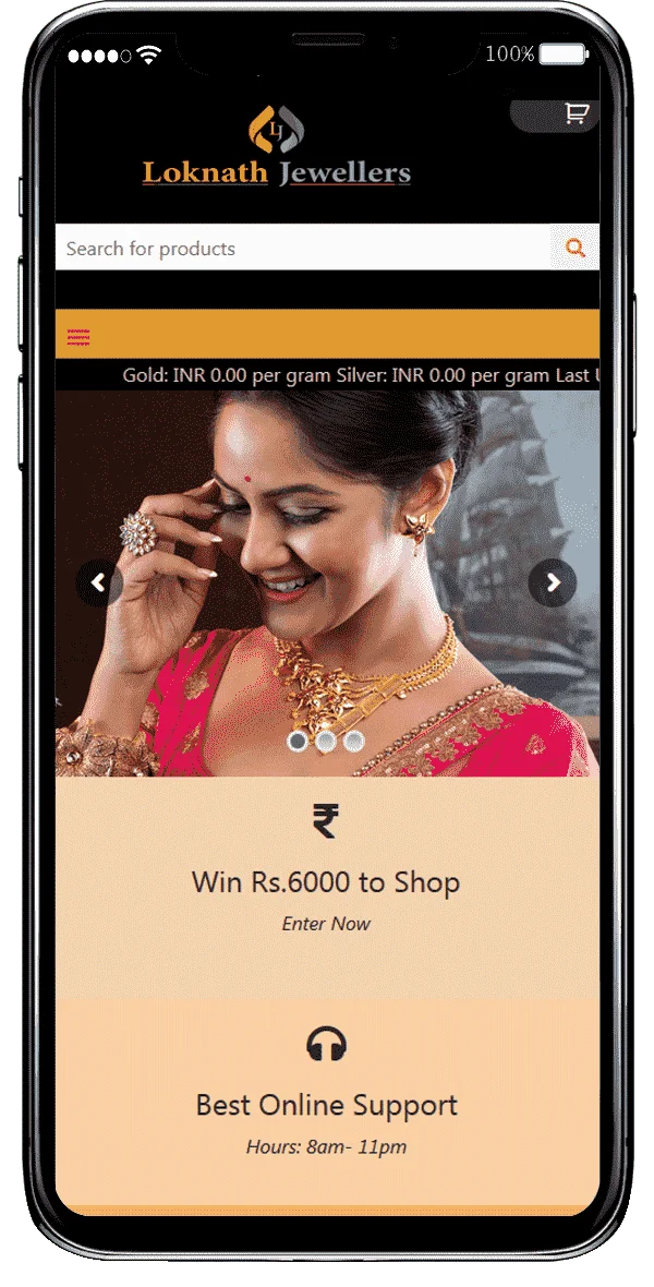 image of the iPhone app