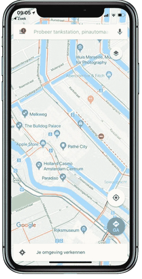 image of the iPhone app